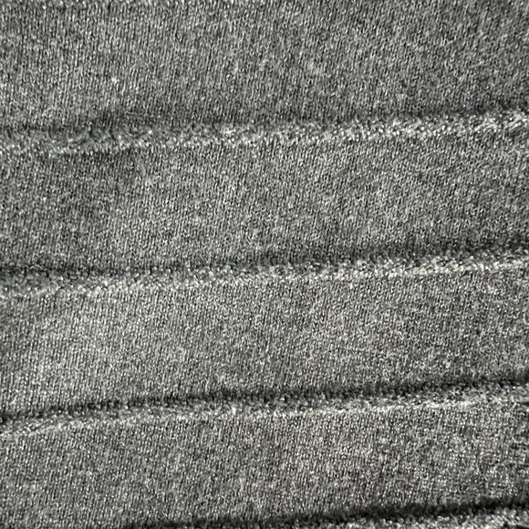 WOMEN'S GRAY STRETCHY COTTON SKIRT Size Large - Picture 4 of 6